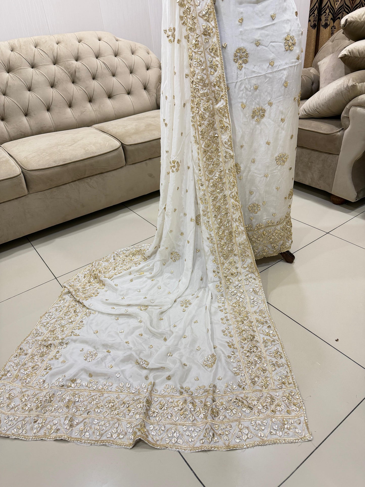 Trending Tilla Gota Work Medium Silk 2pc Suit – Premium Festive Wear