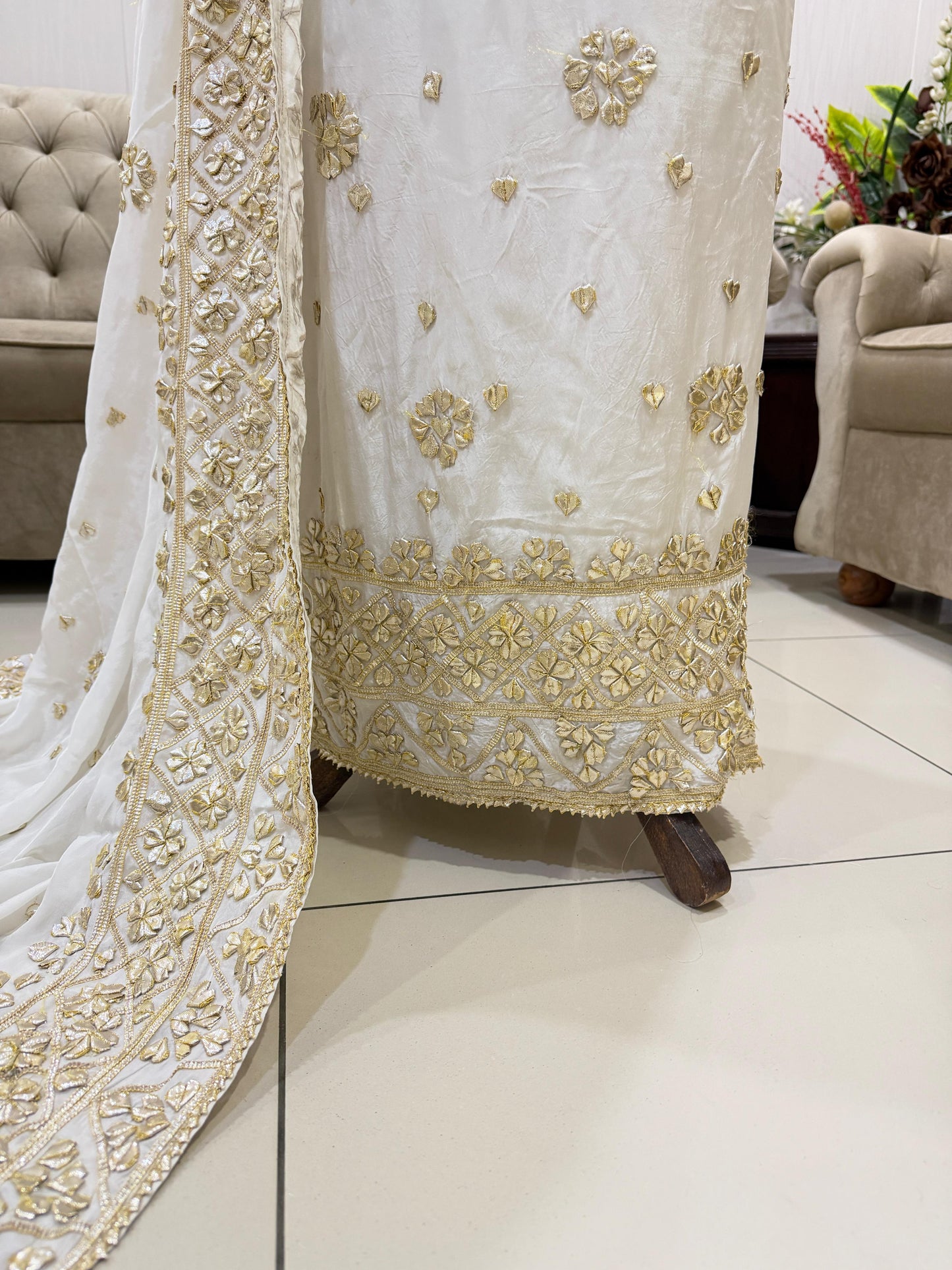 Trending Tilla Gota Work Medium Silk 2pc Suit – Premium Festive Wear