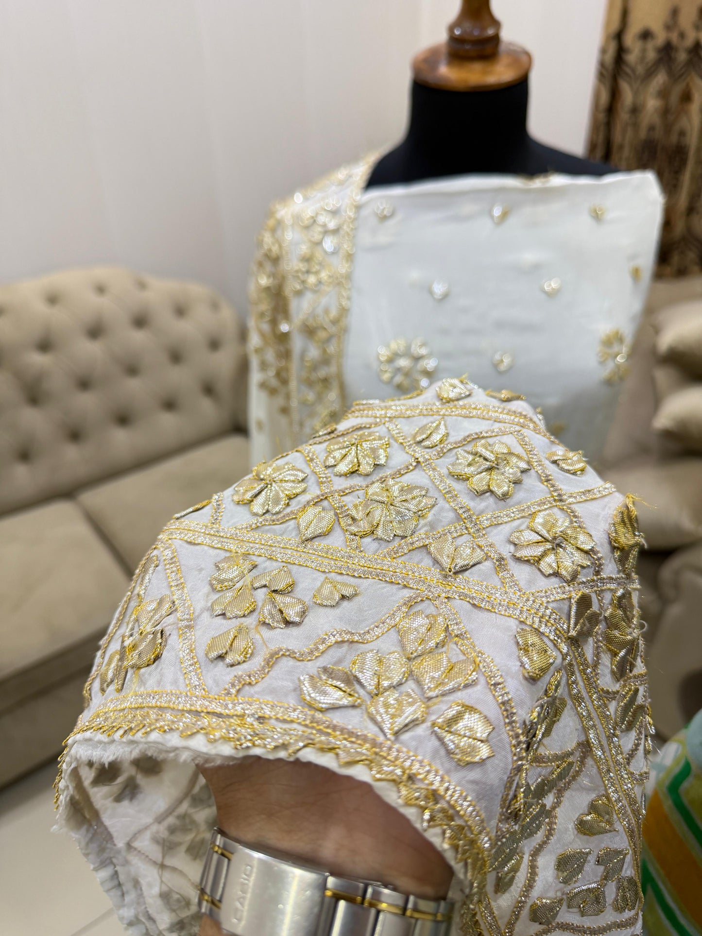 Trending Tilla Gota Work Medium Silk 2pc Suit – Premium Festive Wear
