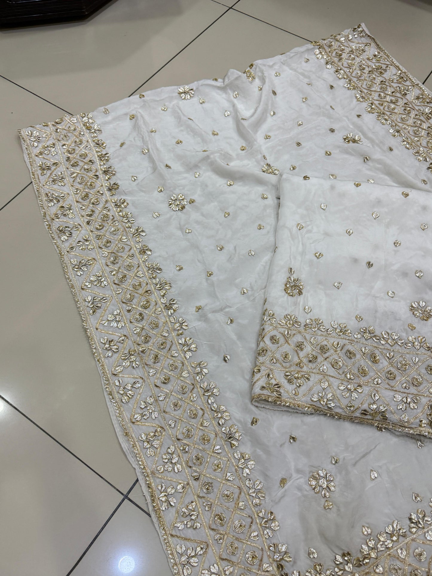 Trending Tilla Gota Work Medium Silk 2pc Suit – Premium Festive Wear