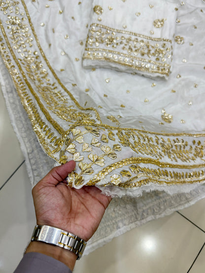 Trending Tilla Gota Work Medium Silk 2pc Suit – Premium Festive Wear