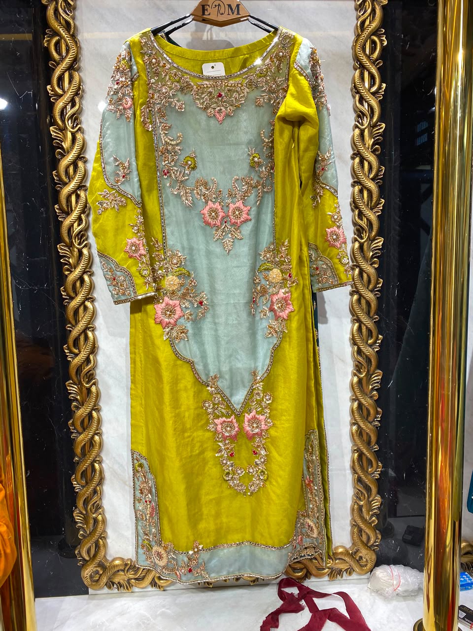 Elegant Pure Tussar Silk 3-Piece Suit