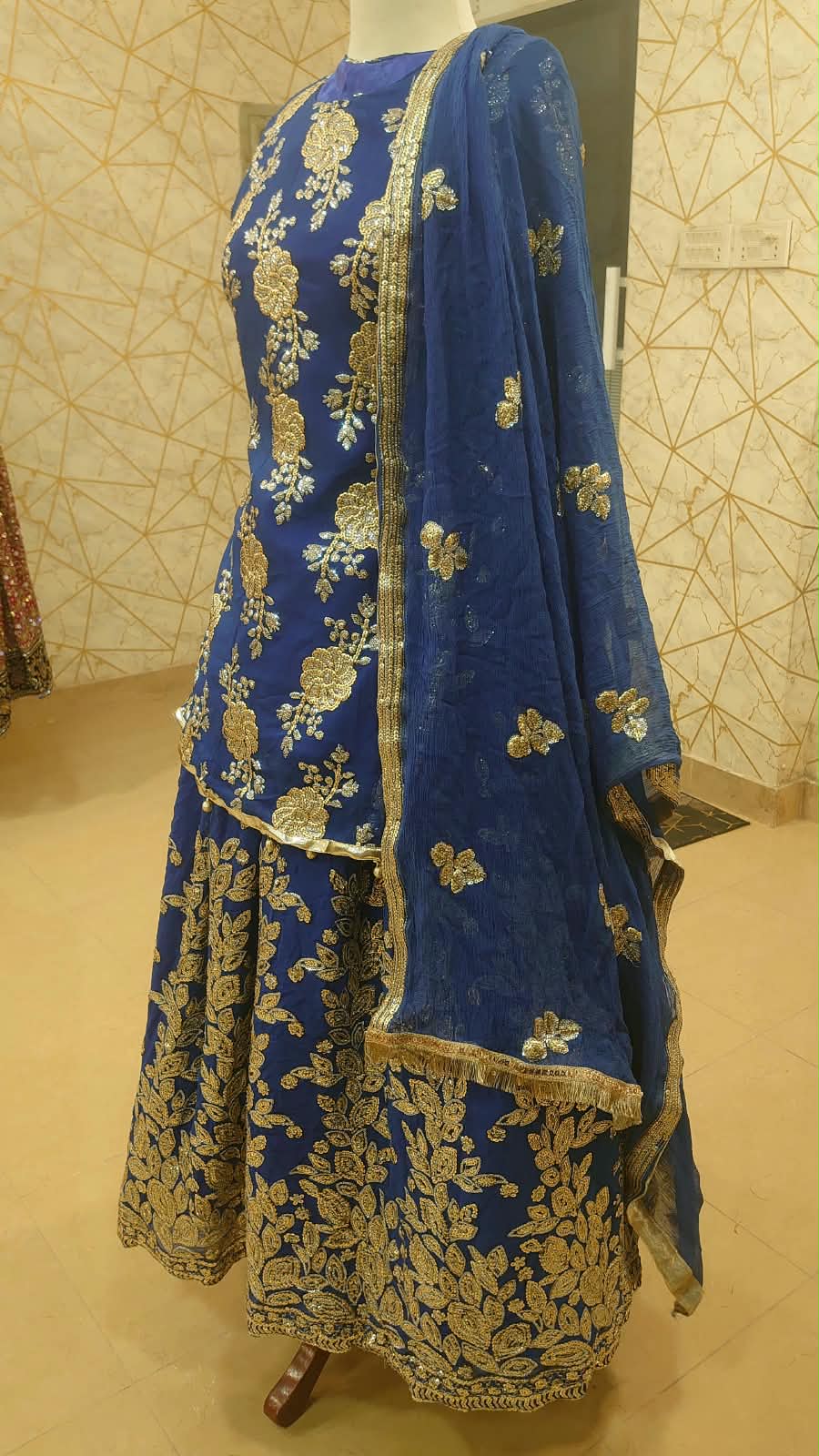 Elegant Bamber Chiffon Lehenga for Party Wear