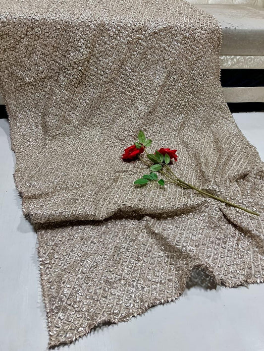 Antique Gota Work Bareeze Net Dupatta