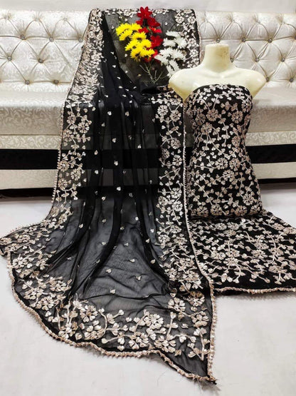 Heavy Gotta LCD Work Chiffon 2PC Suit
