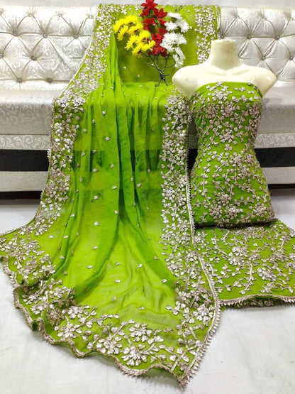 Heavy Gotta LCD Work Chiffon 2PC Suit
