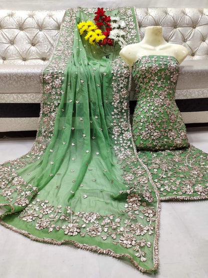Heavy Gotta LCD Work Chiffon 2PC Suit
